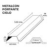 Portante 40R Cielo 40X18X10X0.5X3000 MM