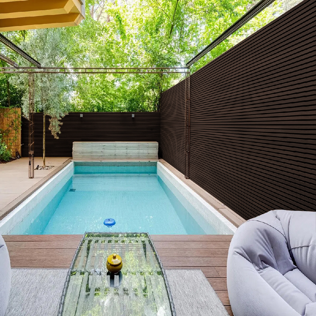 Siding WPC Chocolate 0,219x2,90 Metros 2