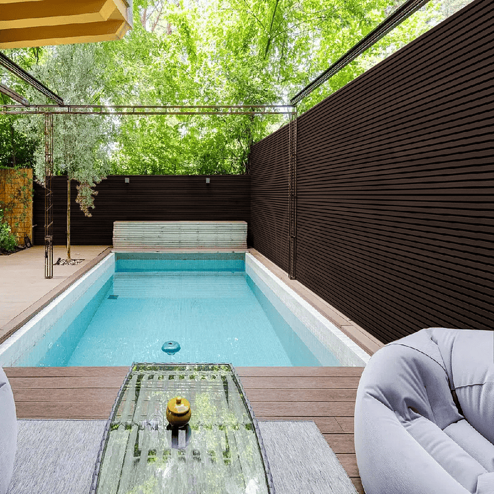 Siding WPC Chocolate 0,219x2,90 Metros 2