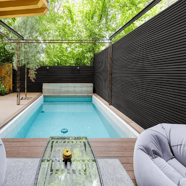 Siding WPC Gris 0,219x2,90 Metros 2