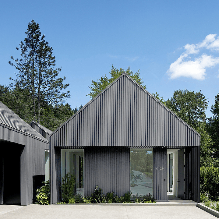 Siding Metálico Color Gris 0,38x2,90 Mts. 3