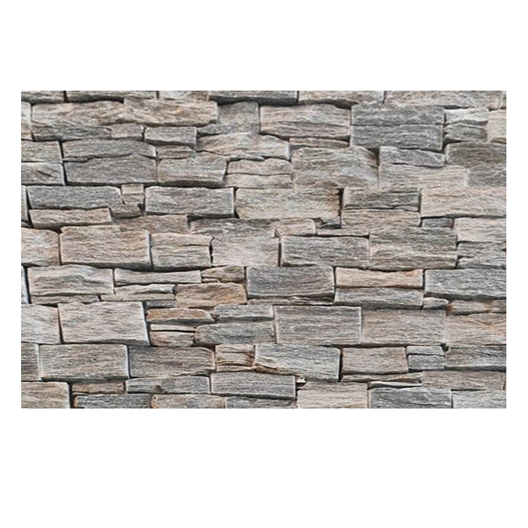 Fachaleta piedra Natural Gris Stone 55x20 cm 1