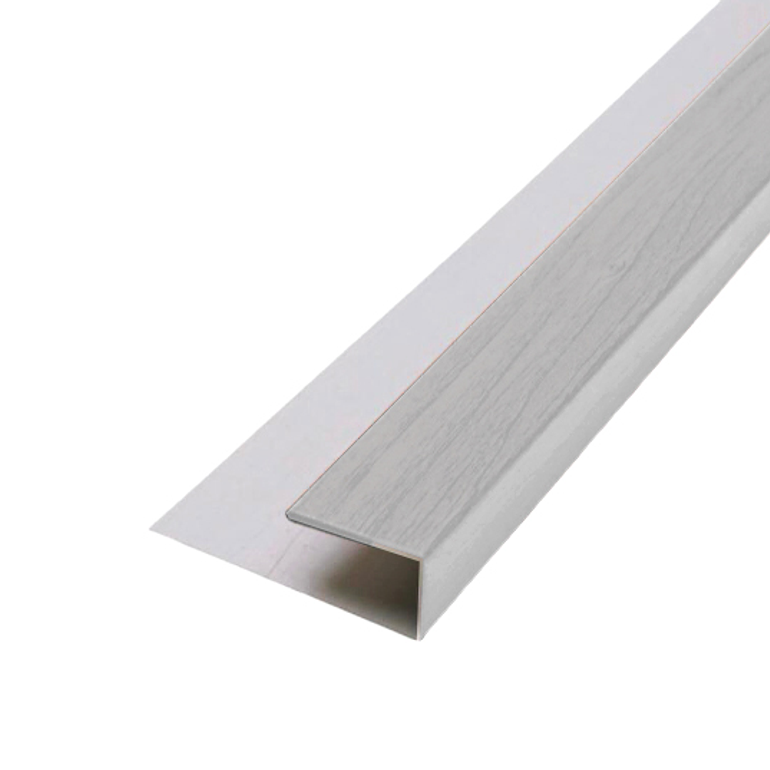 Perfil Jota Metálico Gris 2,90 mts. 1