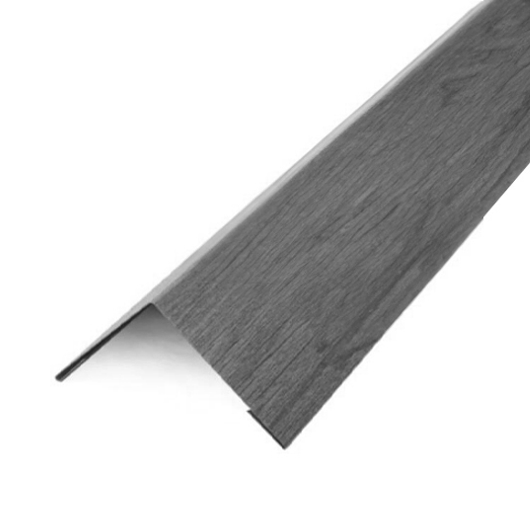 Esquinero Exterior Grafito Siding Metálico 2,90 mts 1