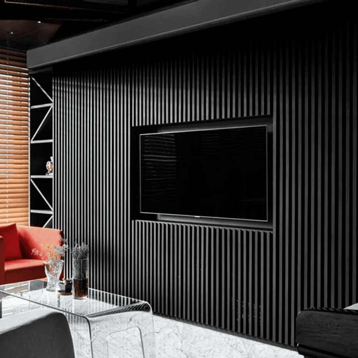 Wall Panel Interior Negro  2,40x0,15 mts.  3
