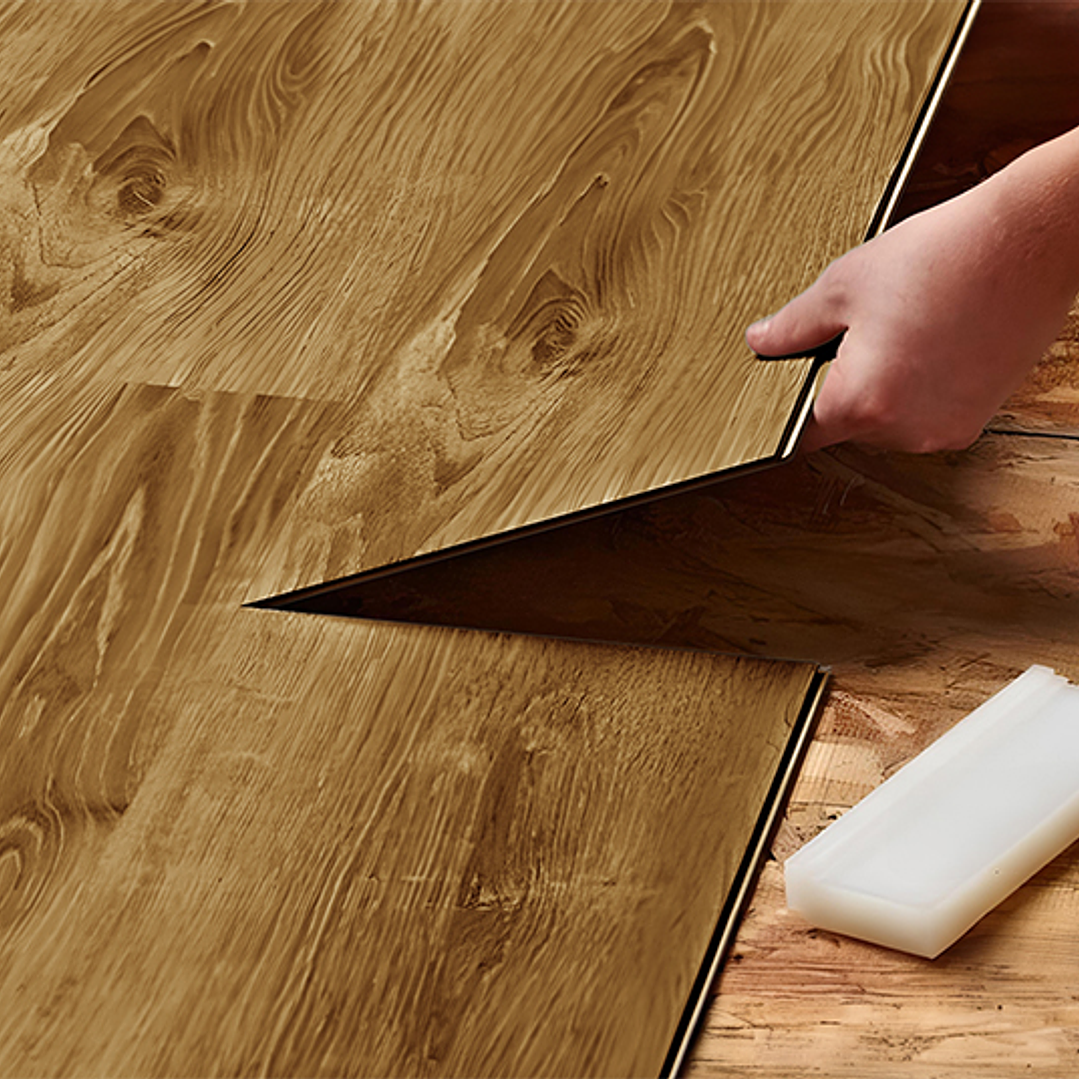 Piso Vinílico SPC Chocolate 4