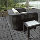 Deck WPC modular 30cmx30cm Gris - Miniatura 4