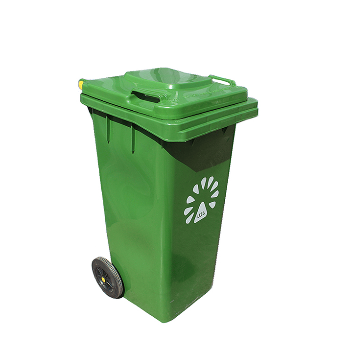 Basurero contenedor 120 Litros Verde  1