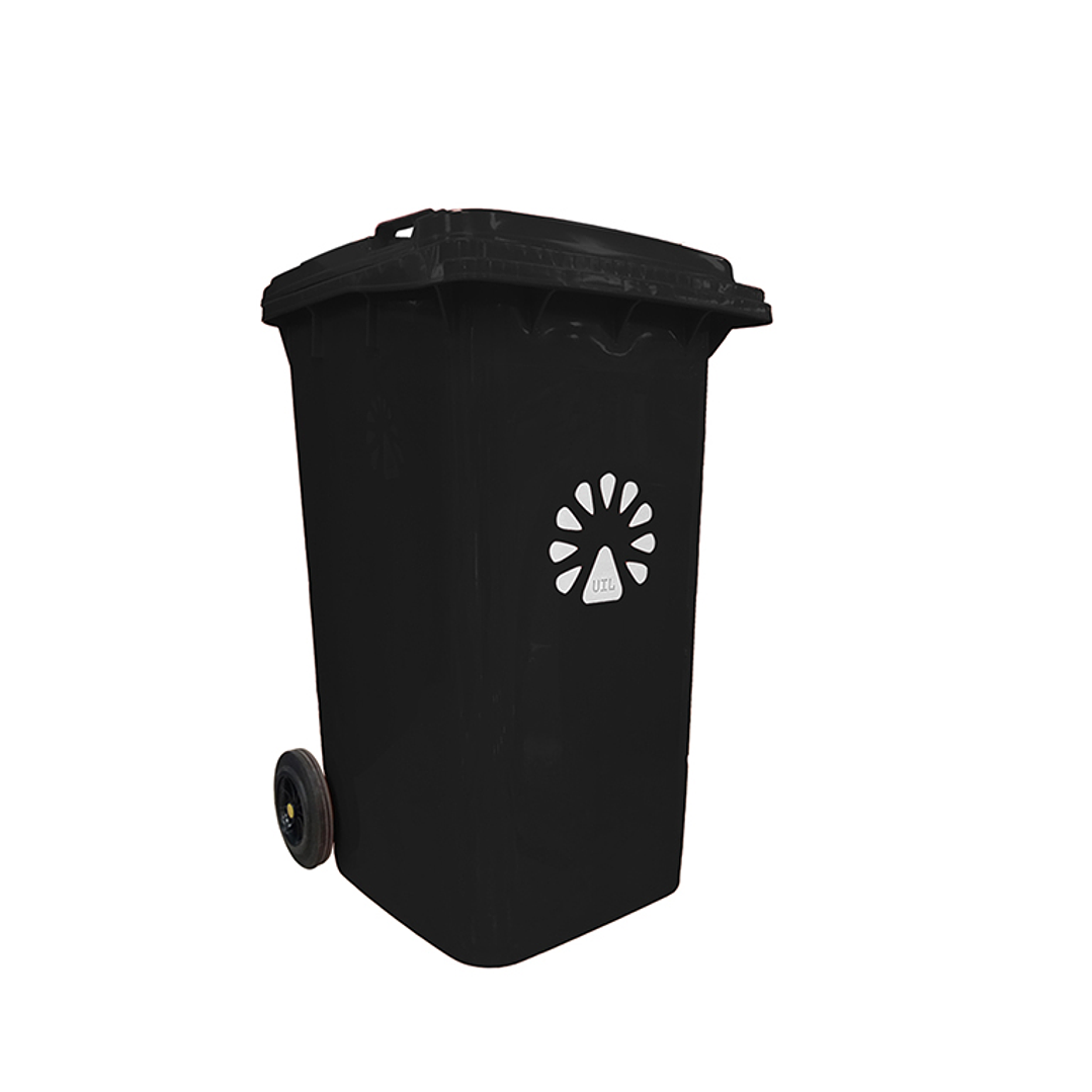 Basurero contenedor 240 Litros Negro 1