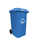 Basurero contenedor 360 Litros Azul - Miniatura 1