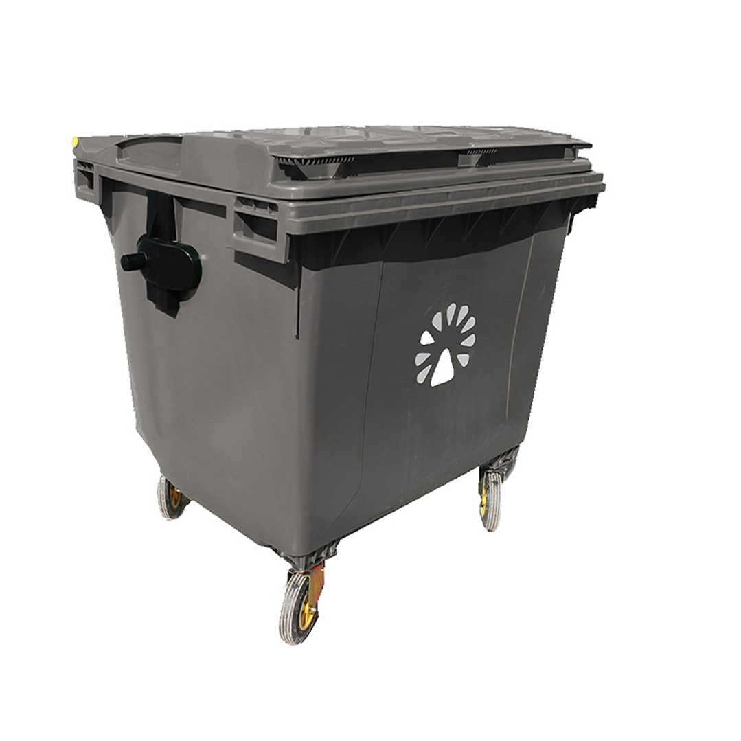 Basurero contenedor 660 Litros Gris 1