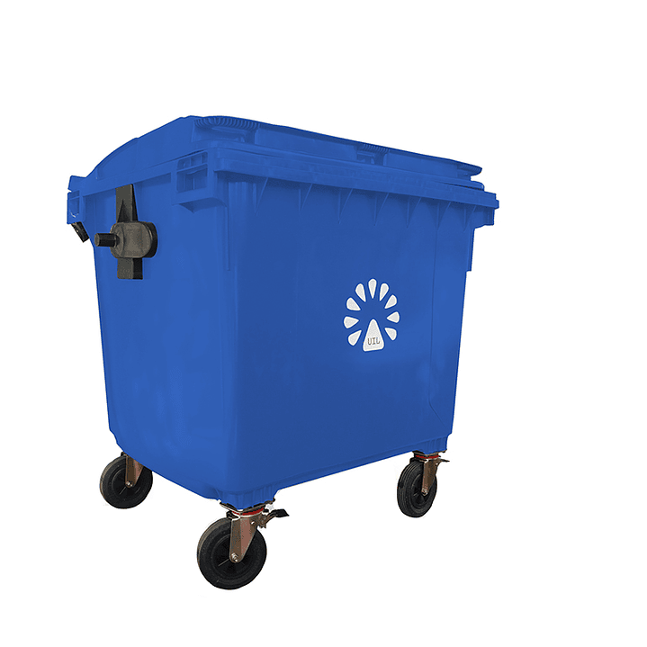 Basurero contenedor 1100 Litros Azul 1