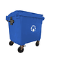 Basurero contenedor 1100 Litros Azul - Miniatura 1