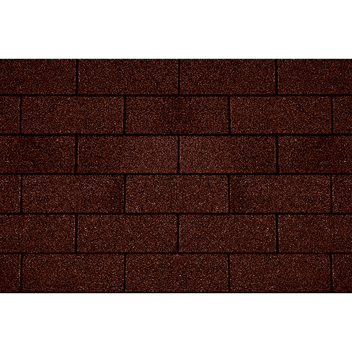 Teja Asfáltica Simple 2,94 m2 Café Oscuro  1