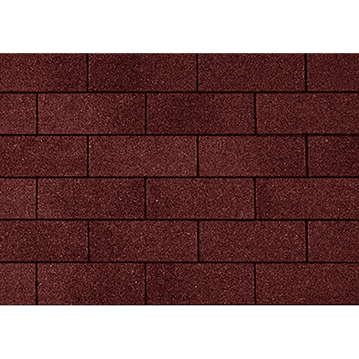 Teja Asfáltica Simple 2,94 m2 Rojo 1