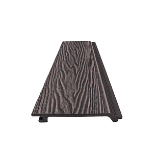 Siding WPC Rústico 2,90x0,157mts. Color Grafito 