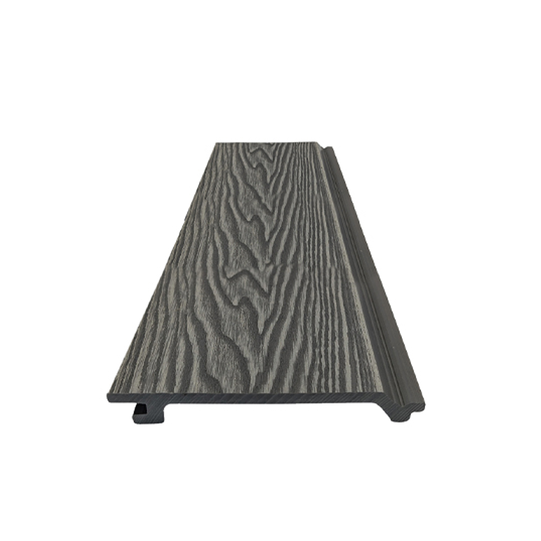 Siding WPC Rústico 2,90x0,157x0,21 mts. Color Gris 1