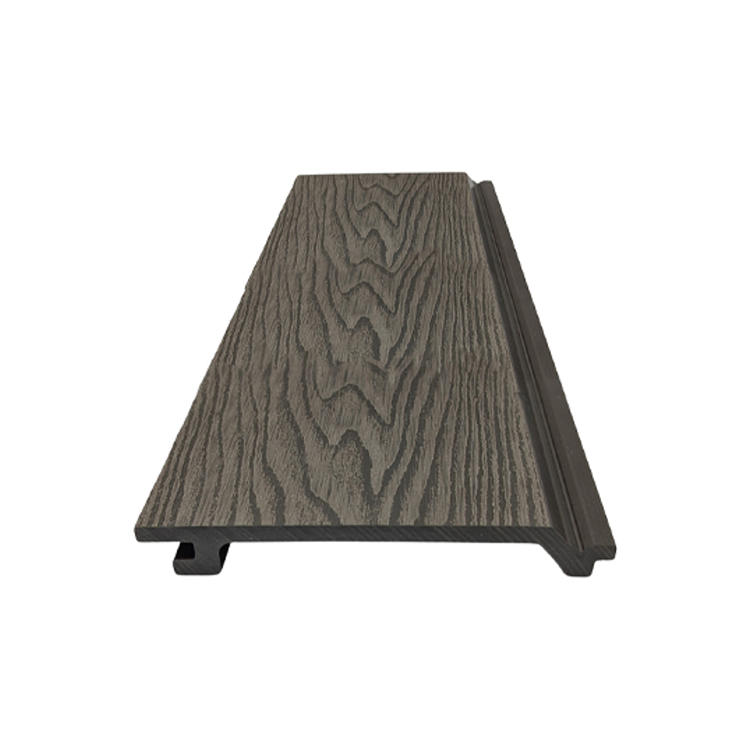 Siding WPC Rústico 2,90x0,157x0,21mts. Color Chocolate 1