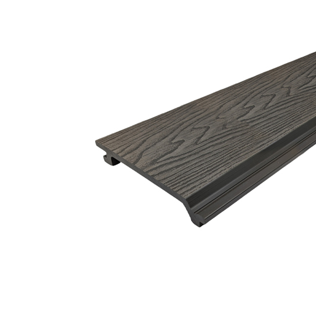 Siding WPC Rústico 2,90x0,157x0,21mts. Color Chocolate 2