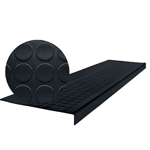 Grada de Caucho Estoperol Negro 121 cm 