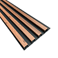 Wall Panel  Wood/black  2,50x0,15xmts. - Miniatura 1