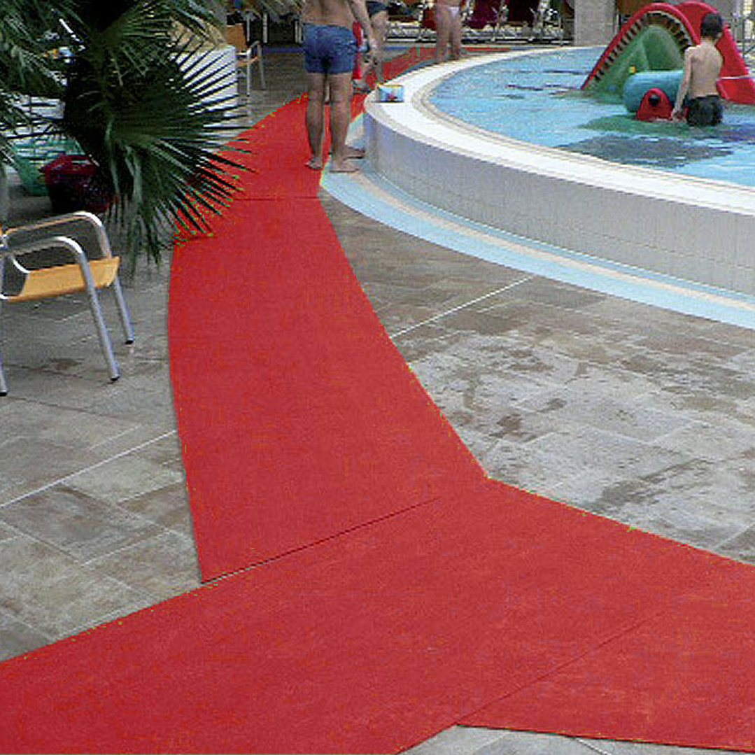 Piso Wet Rojo 5mm 1.2x15 Metros 3