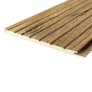 Siding Metálico Madera Clara 0,38x2,90 Mts.