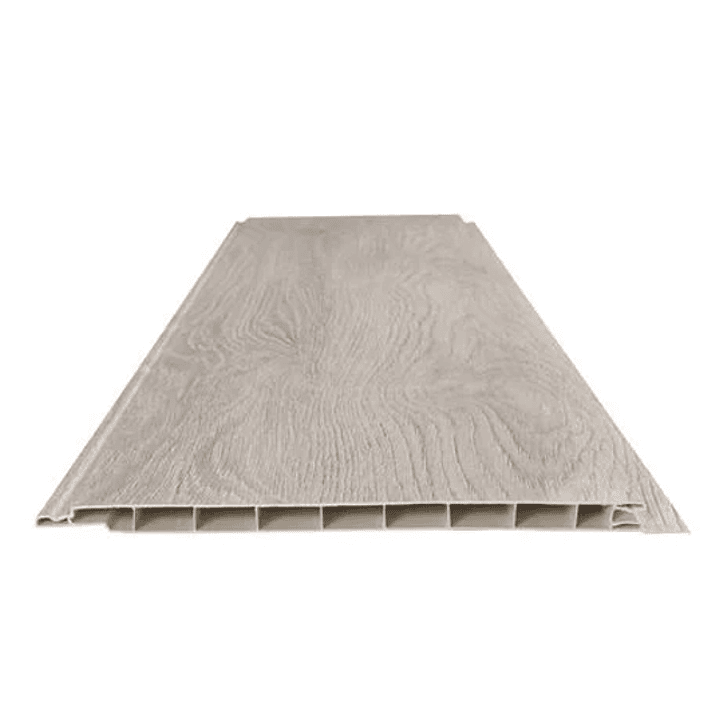 PVC Alveolar Madera Rústica Gris 2