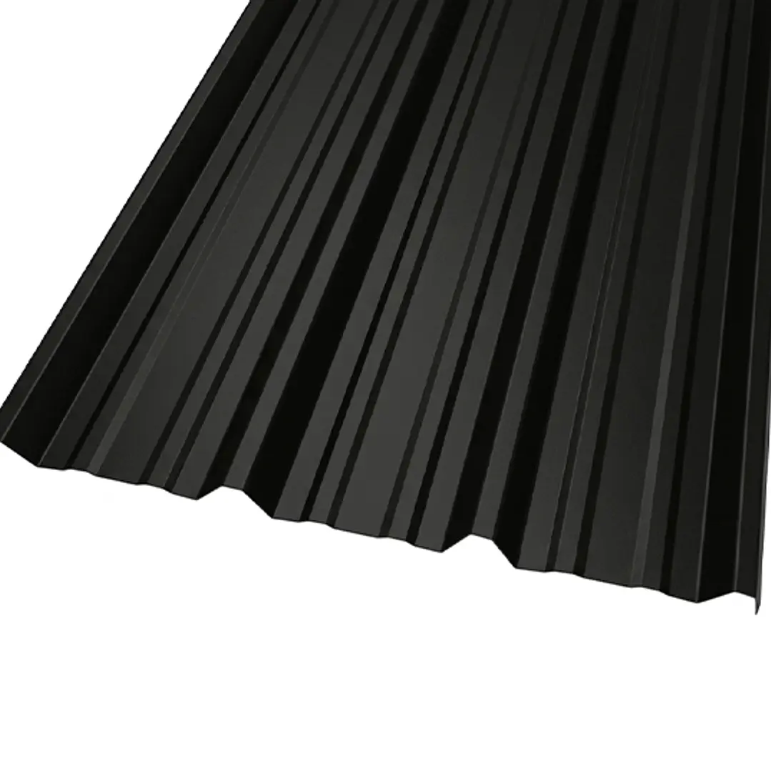 Pl. Zincalum PV4-AT4 1.0x4.0 Metros x 0,4 mm Negro 1