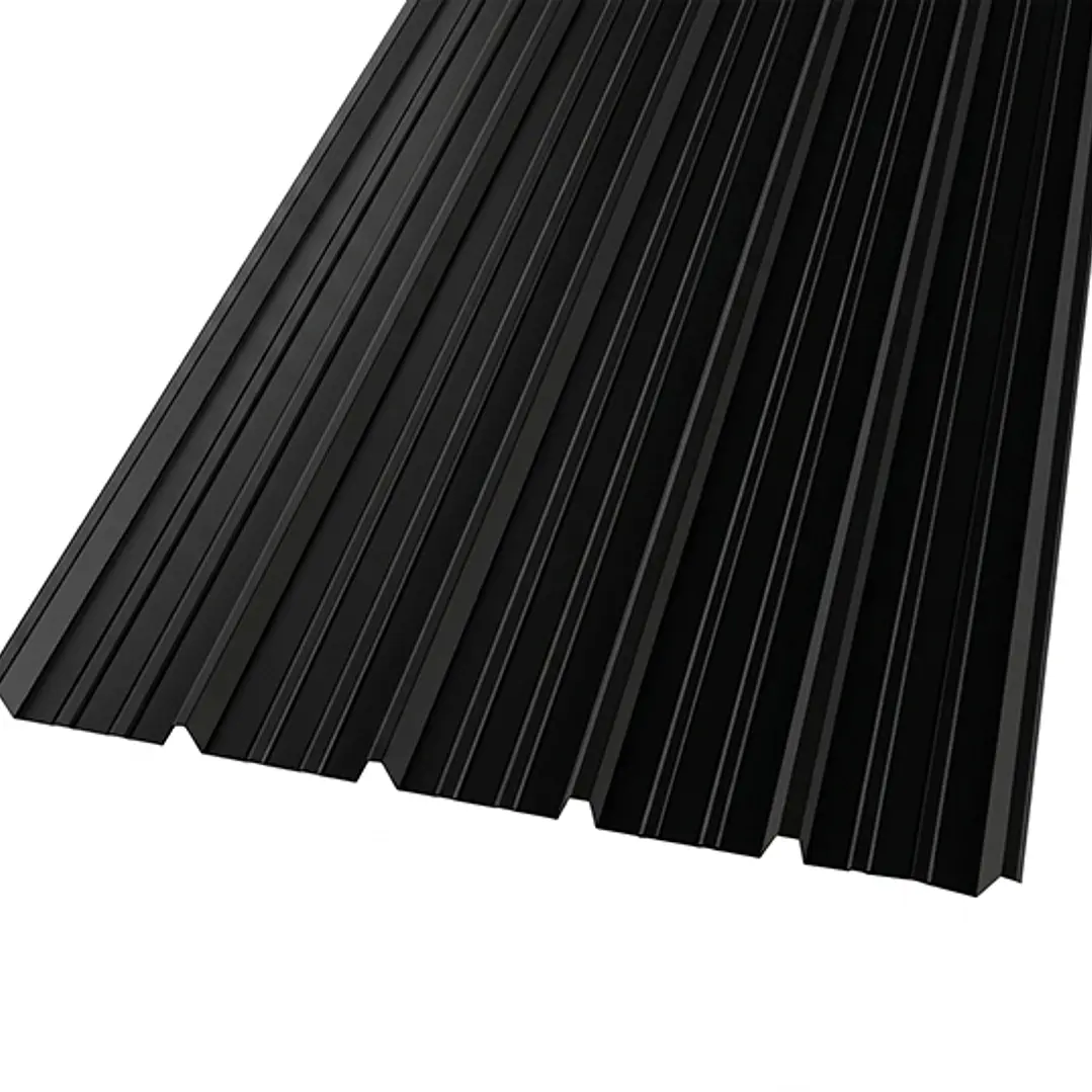 Pl. Zincalum PV6-AT6 0,91x2.0 Metros x 0,4 mm Negro 1