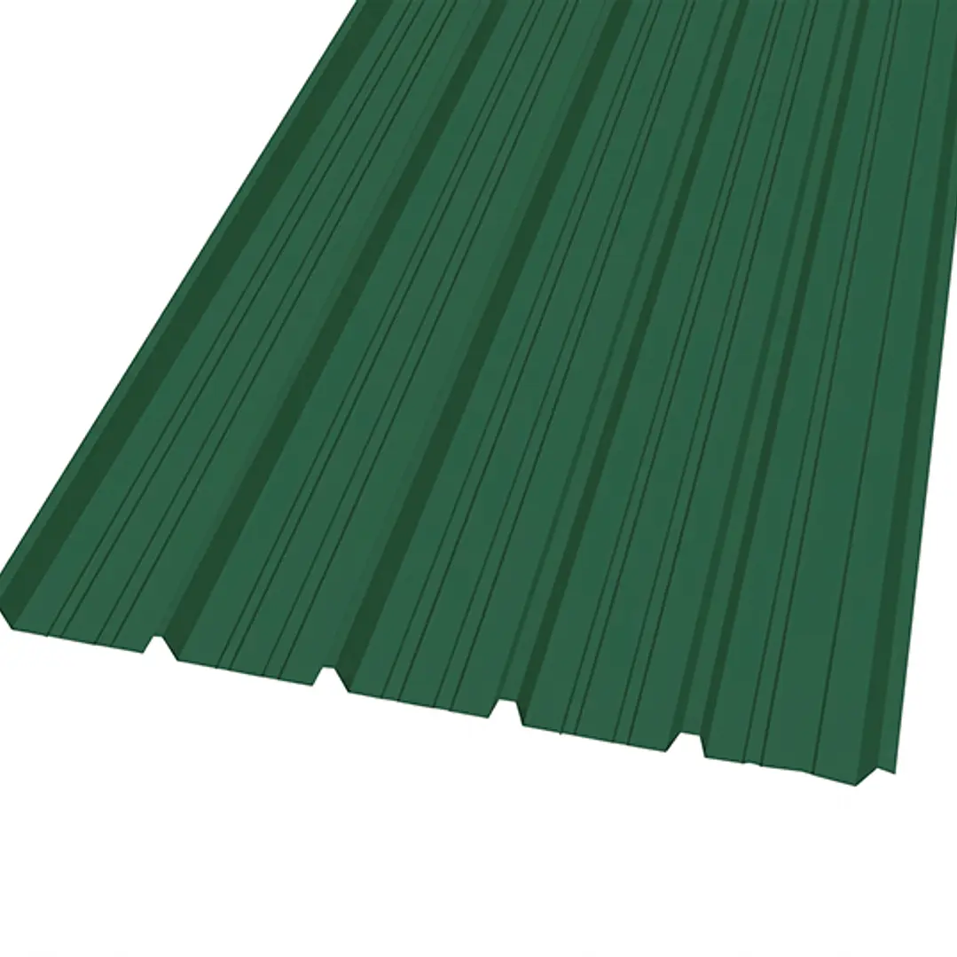 Pl. Zincalum PV6-AT6 0,91x3.0 Metros x 0,4 mm Verde 1