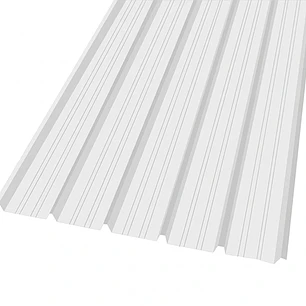 Pl. Zincalum PV6-AT6 0,91x4.0 Metros x 0,4 mm Blanco