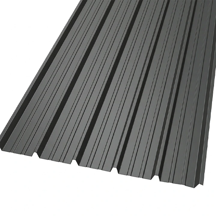 Pl. Zincalum PV6-AT6 0,91x6.0 Metros x 0,4 mm Gris Pizarra 1