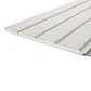 Siding Metálico Blanco 4 Canales  0,38x2,90 Mts. - Miniatura 1