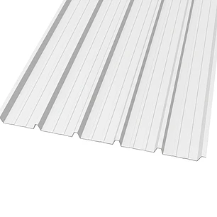 Pl. Zincalum PIT900 -AT1000 1.0x2.0 Metros x 0,4 mm Blanco