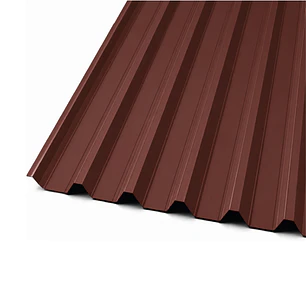 Pl. Zincalum PV6-AT6 0,91x4.0 Metros x 0,4 mm Terracota
