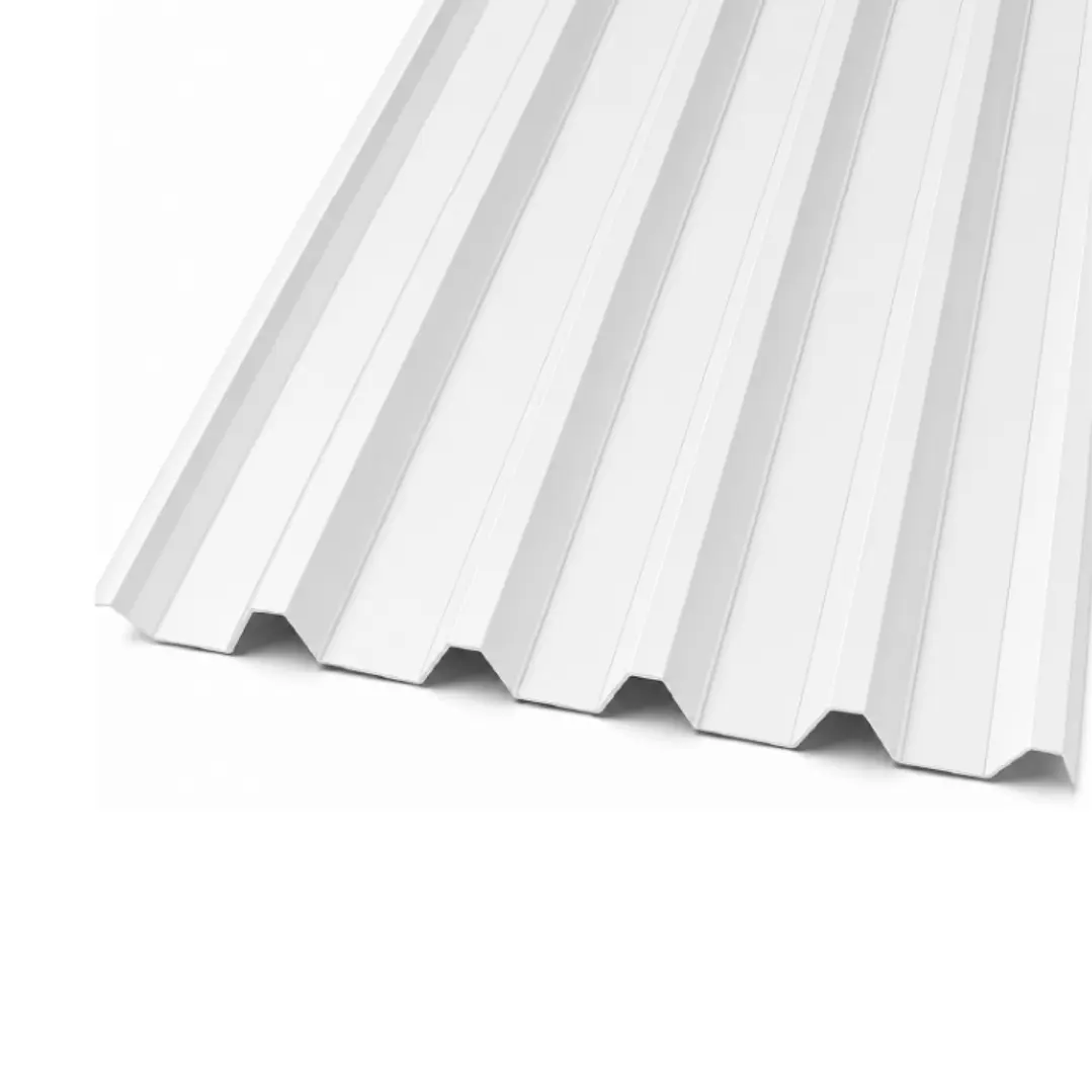 Pl. Zincalum PV6-AT6 0,91x4.0 Metros x 0,4 mm Blanco 1