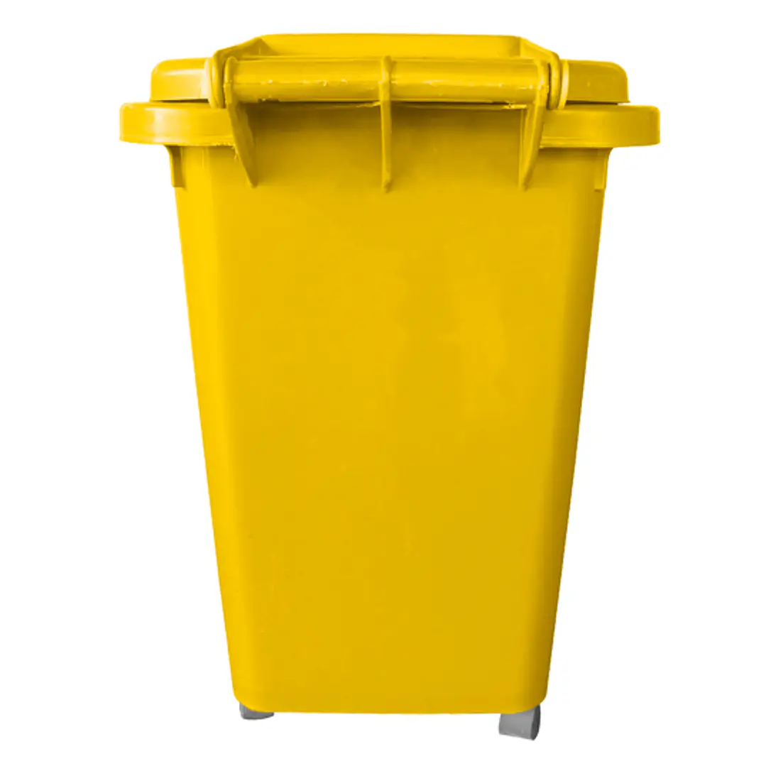 Basurero Frankfurt 50 litros C/Tapa Amarillo 3