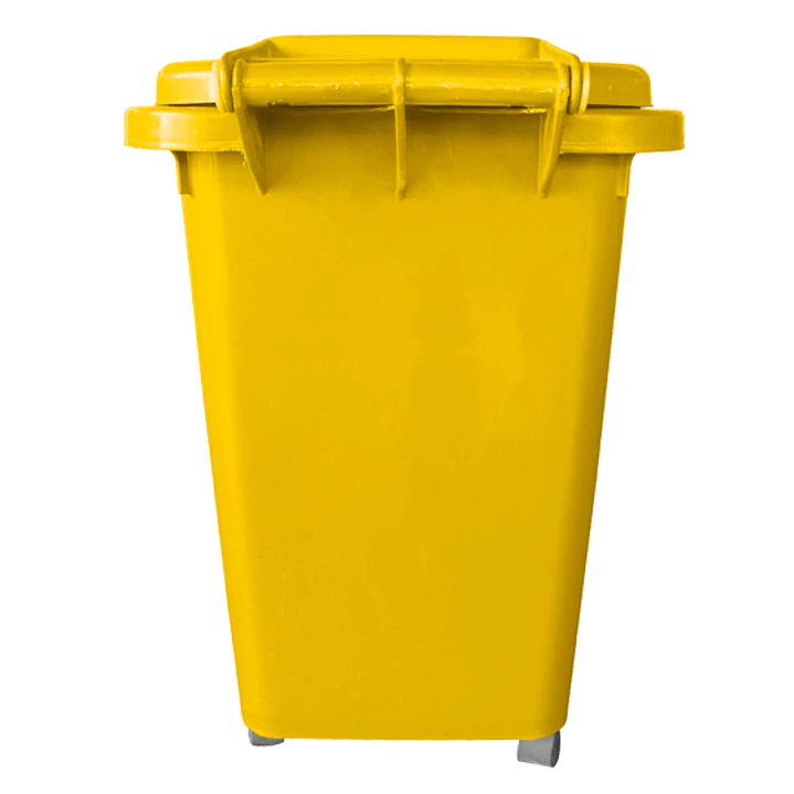 Basurero Frankfurt 50 litros C/Tapa Amarillo 3