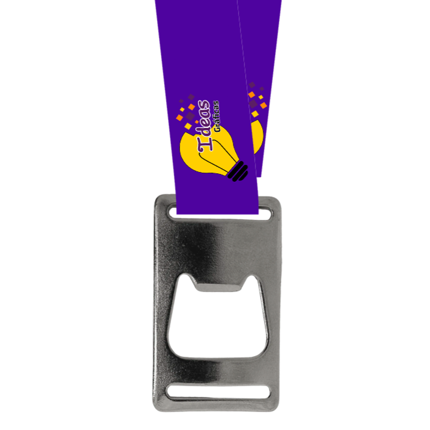 Lanyard 2 cm simple con destapador 1