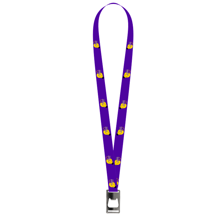 Lanyard 2 cm simple con destapador 2
