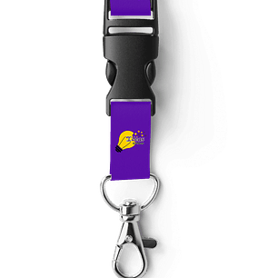 Lanyard 2,5 cm mosquetón Tip Top