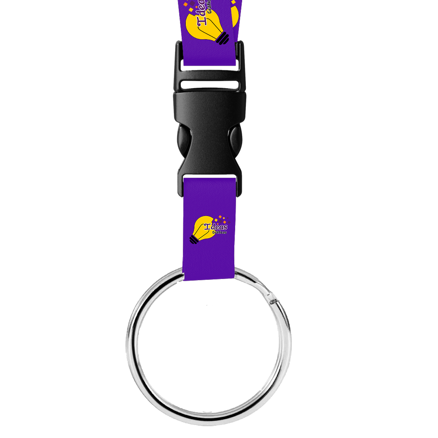 Lanyard 2,5 cm argolla Tip Top 1