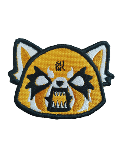 Parche del personaje Aggretsuko bordado 