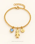 Pulseira Meu Mundo Personalizada