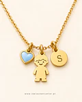 Colar Meu Mundo Personalizado