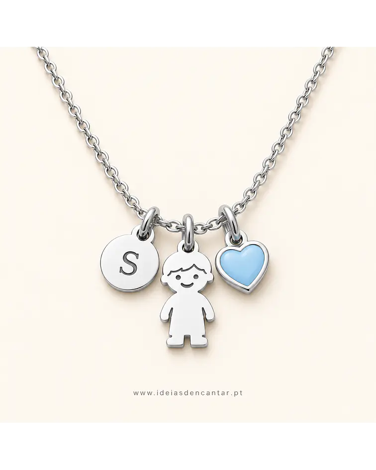 Colar Meu Mundo Personalizado