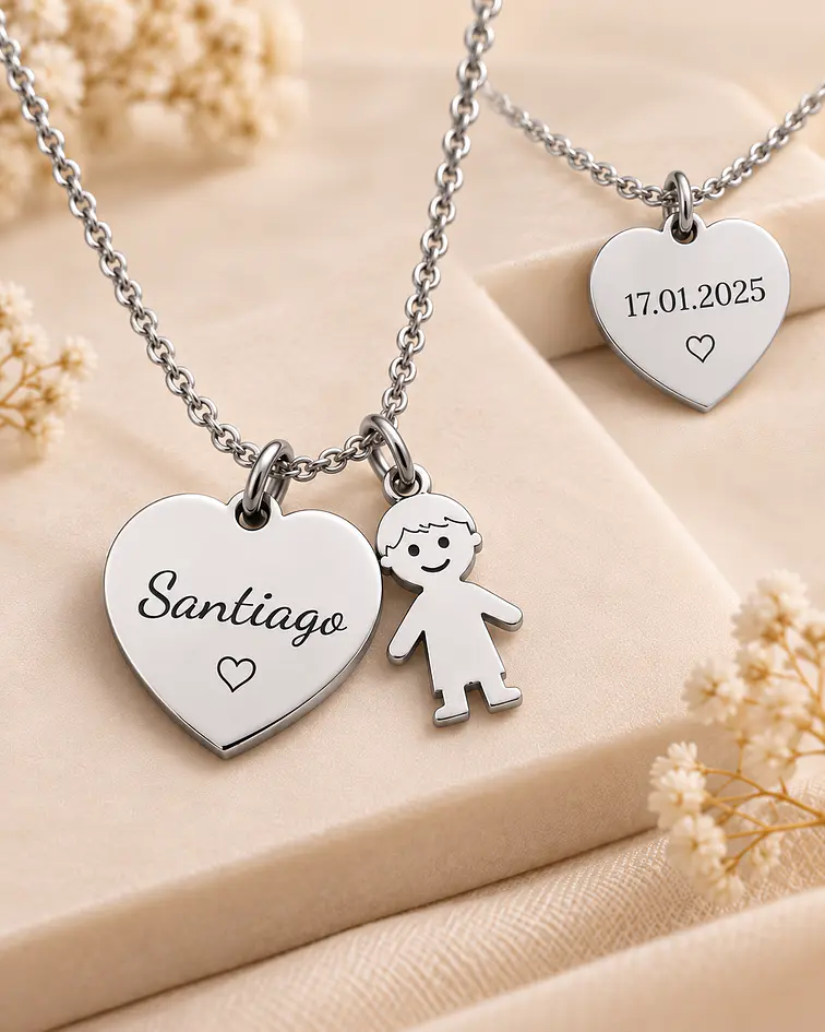 Colar Meu Mundo Personalizado