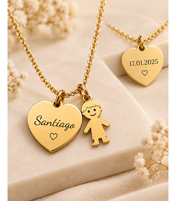 Colar Meu Mundo Personalizado