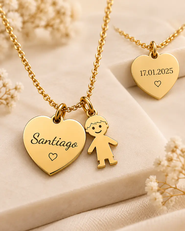 Colar Meu Mundo Personalizado